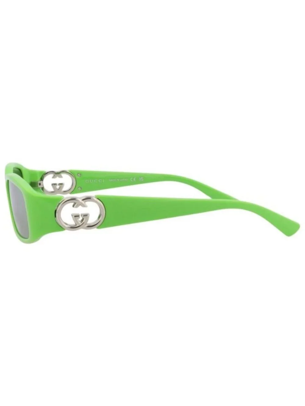 New Gucci Womens Square/Rectangle Green Green Green Fashion Designer Sunglasses